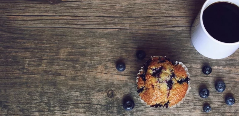 Рецепт вкусных черничных кексов